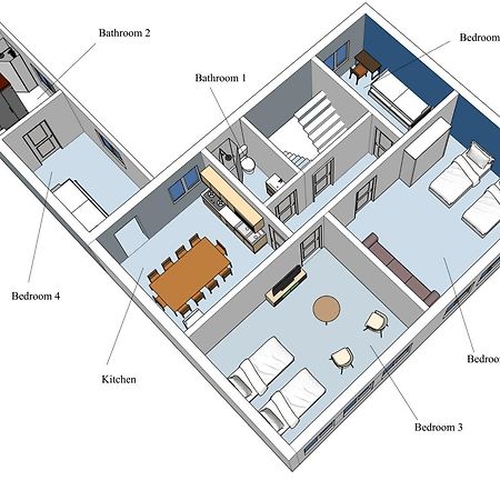 Huge Apartment With Sauna And Free Parking Дуйсбург Екстериор снимка