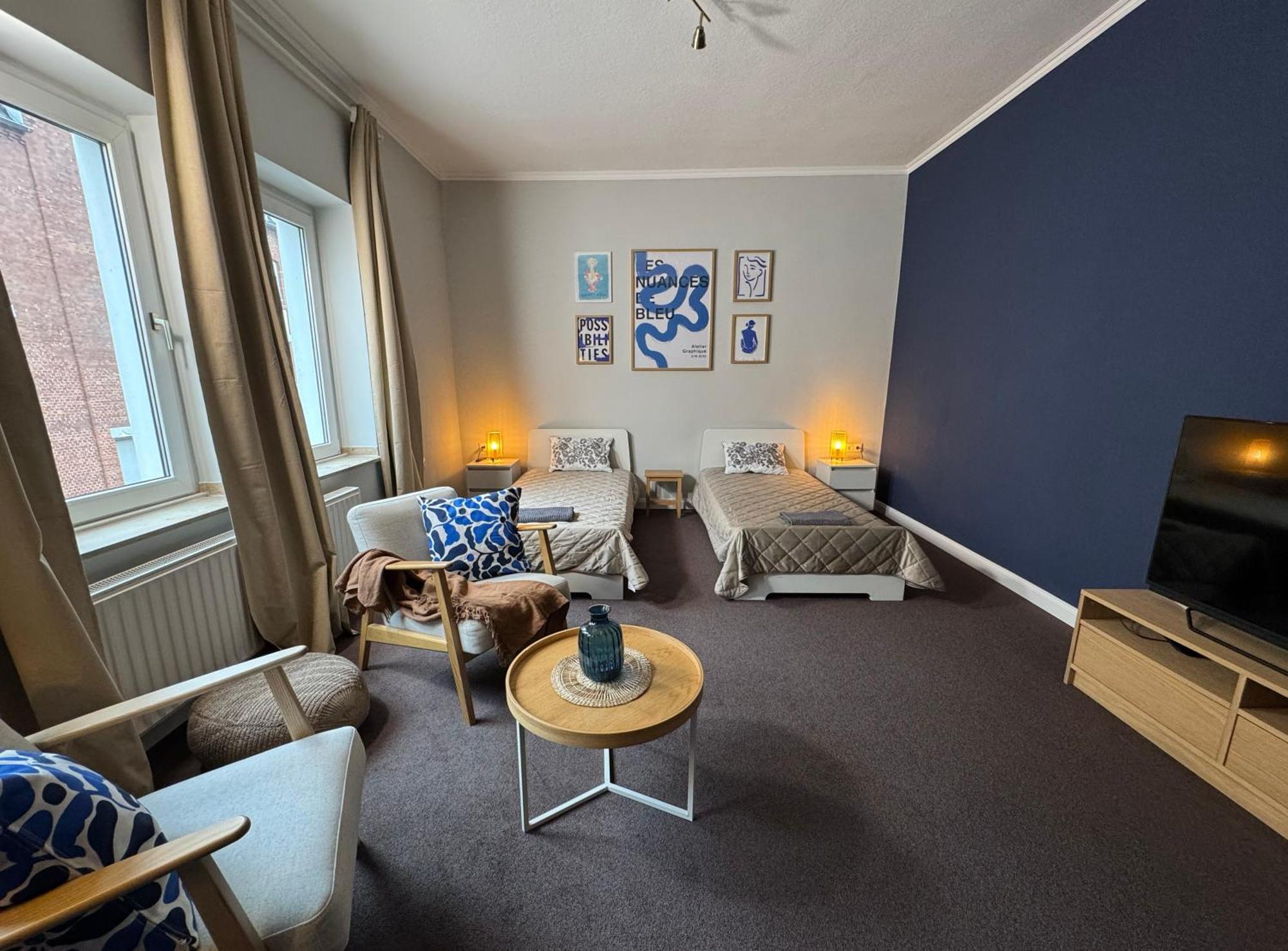 Huge Apartment With Sauna And Free Parking Дуйсбург Екстериор снимка