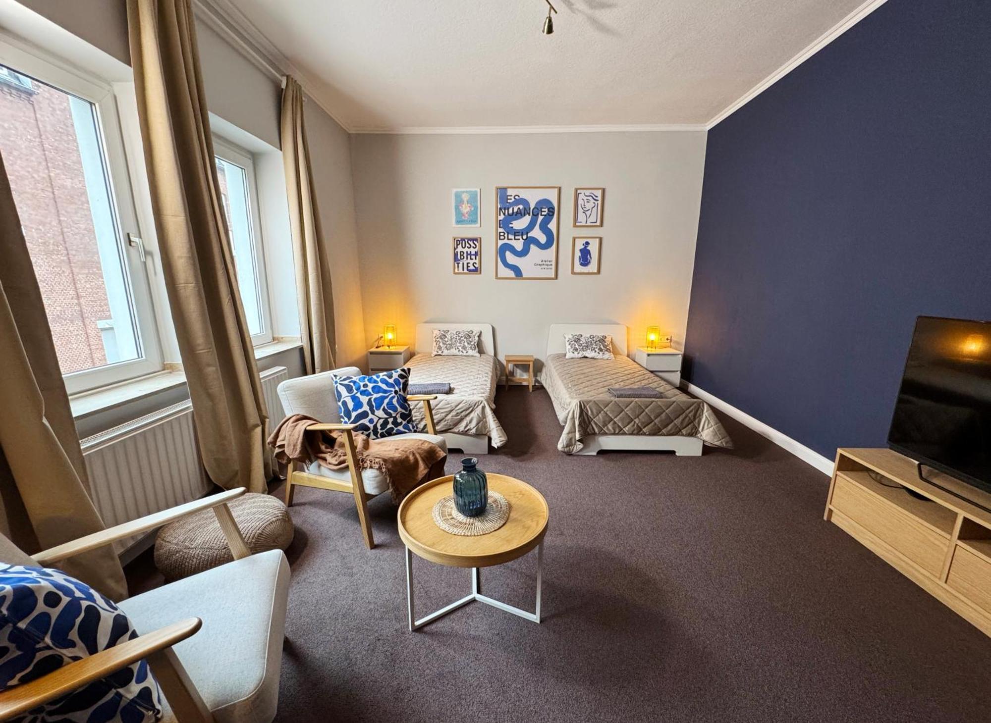 Huge Apartment With Sauna And Free Parking Дуйсбург Екстериор снимка